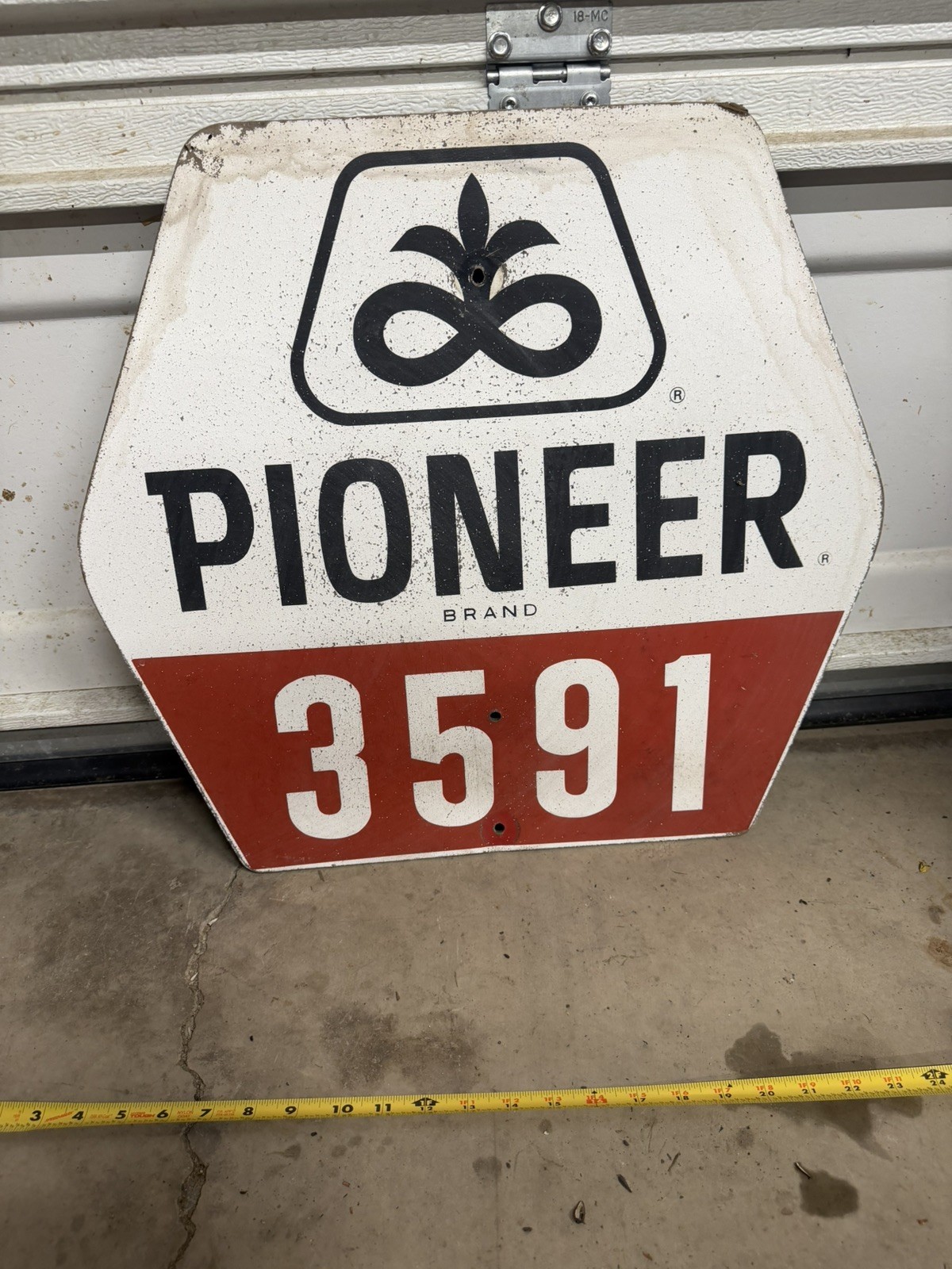 Pioneer Fiberboard Farming Sign Farm Agriculture #3591