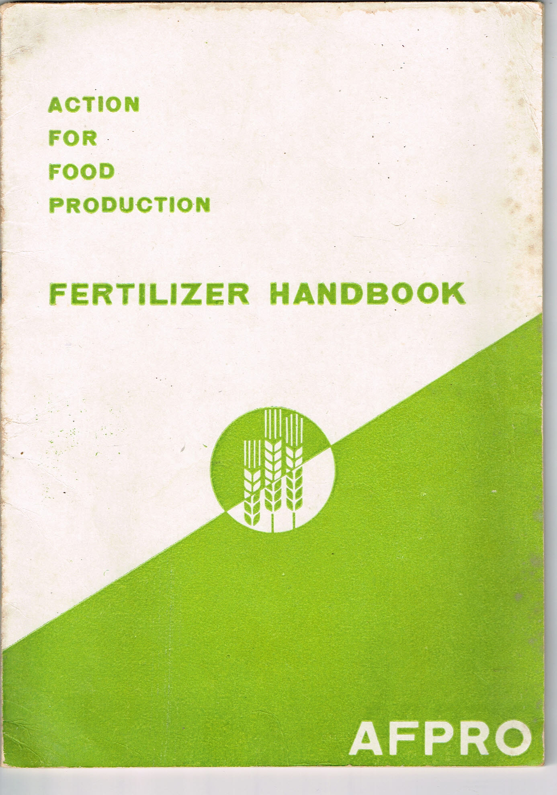 Vintage 1960s Farm Brochure India New Delhi Fertilizer Handbook