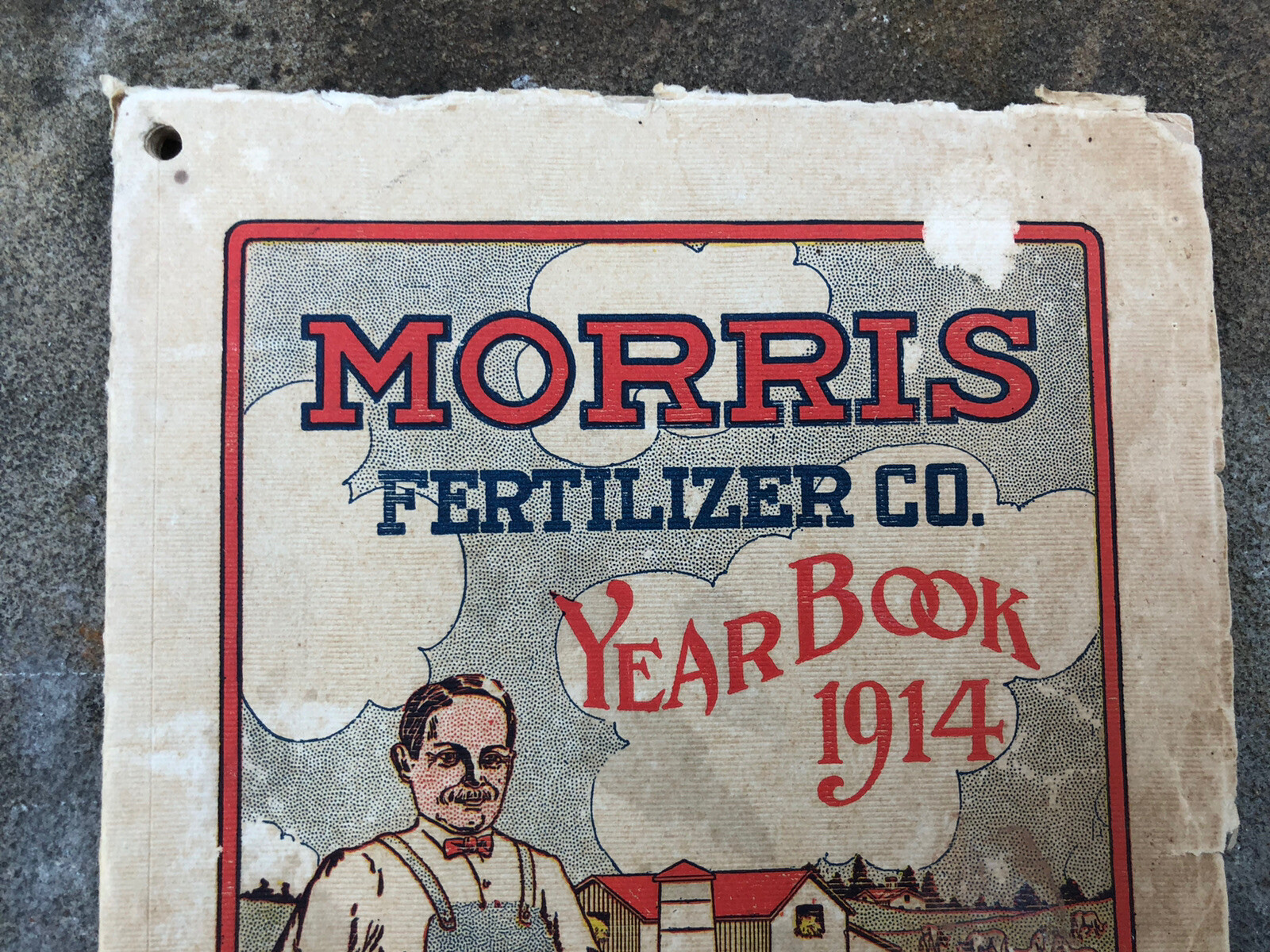 Antique 1914 Morris Fertilizer Co. Yearbook Atlanta Georgia Advertising Booklet