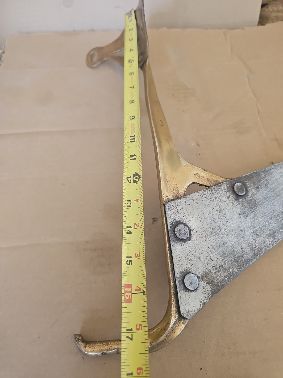 IZ MERRIAM Leg Type CORN CUTTER Cane Sorghum Primitive 1892 Whitewater WI