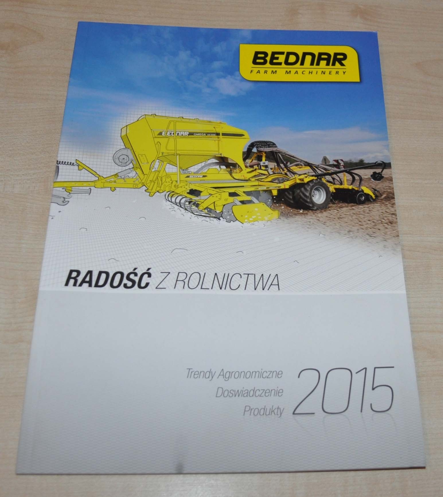 2015 Bednar Farm Agricultural Machinery Brochure Prospekt 90p