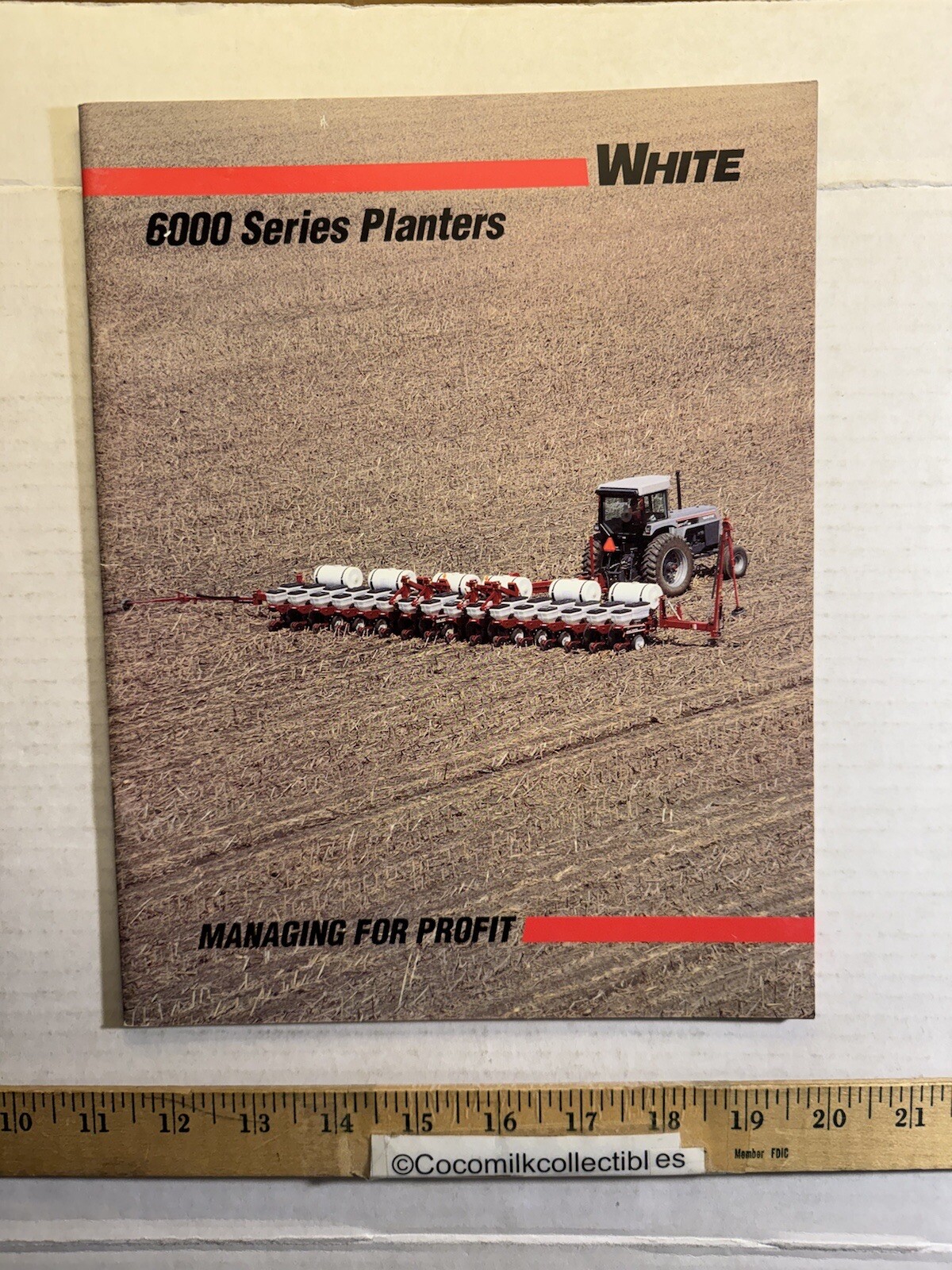 Vintage 1992 White 6000 Series Planters Managing For Profit Brochure