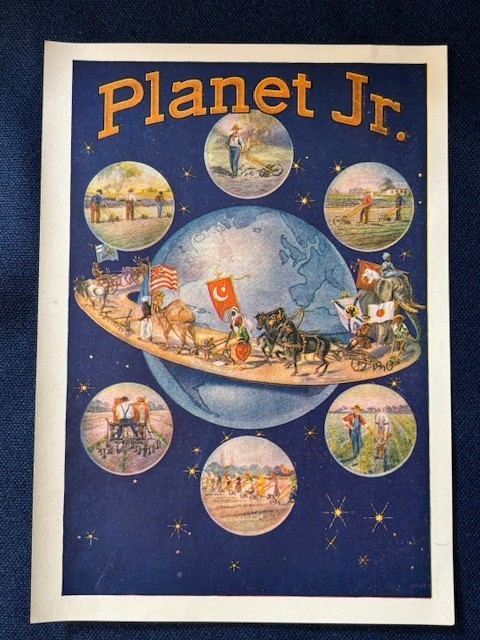 Original Planet Jr Farm Equipment Single Page Flyer Hoe Cultivator Plow