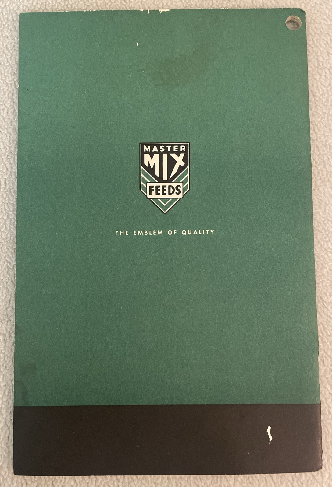 Vintage 1955 McMillen Feed Mills Management Manual FOR DAIRY Booklet