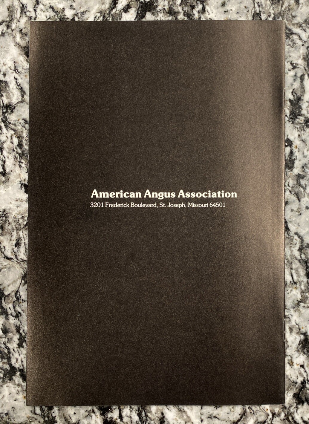 🔴🔵Lot of 4, RARE, Vintage, American Aberdeen Angus Association Pamphlets🔴🔵