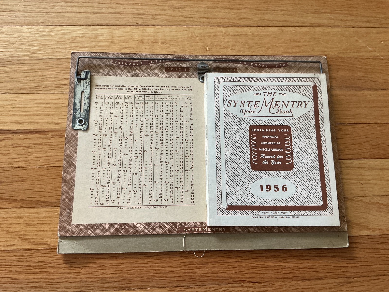 Vtg, 1956 Farm Acct. Record Book – Citizens State Bank, Green Isle, Minnesota