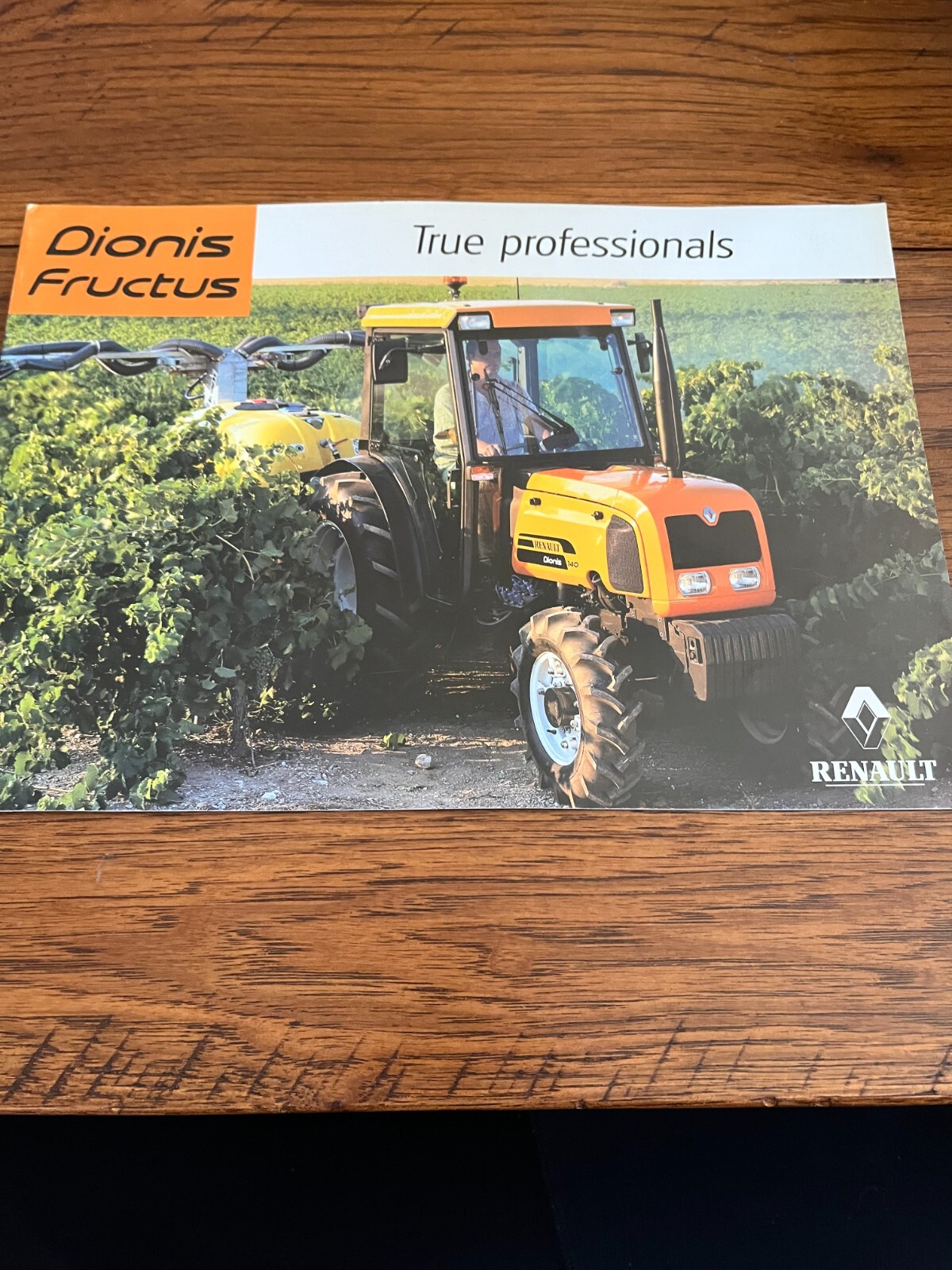 Renault Dionis Fructus 110 120 130 140 Tractor Brochure AMIL22