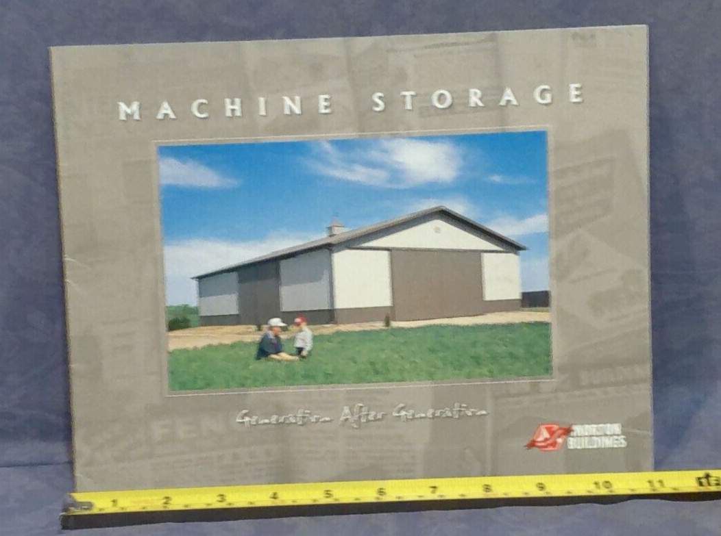 Morton Buildings Machine Storage « Generation After Generation » 2003 Brochure
