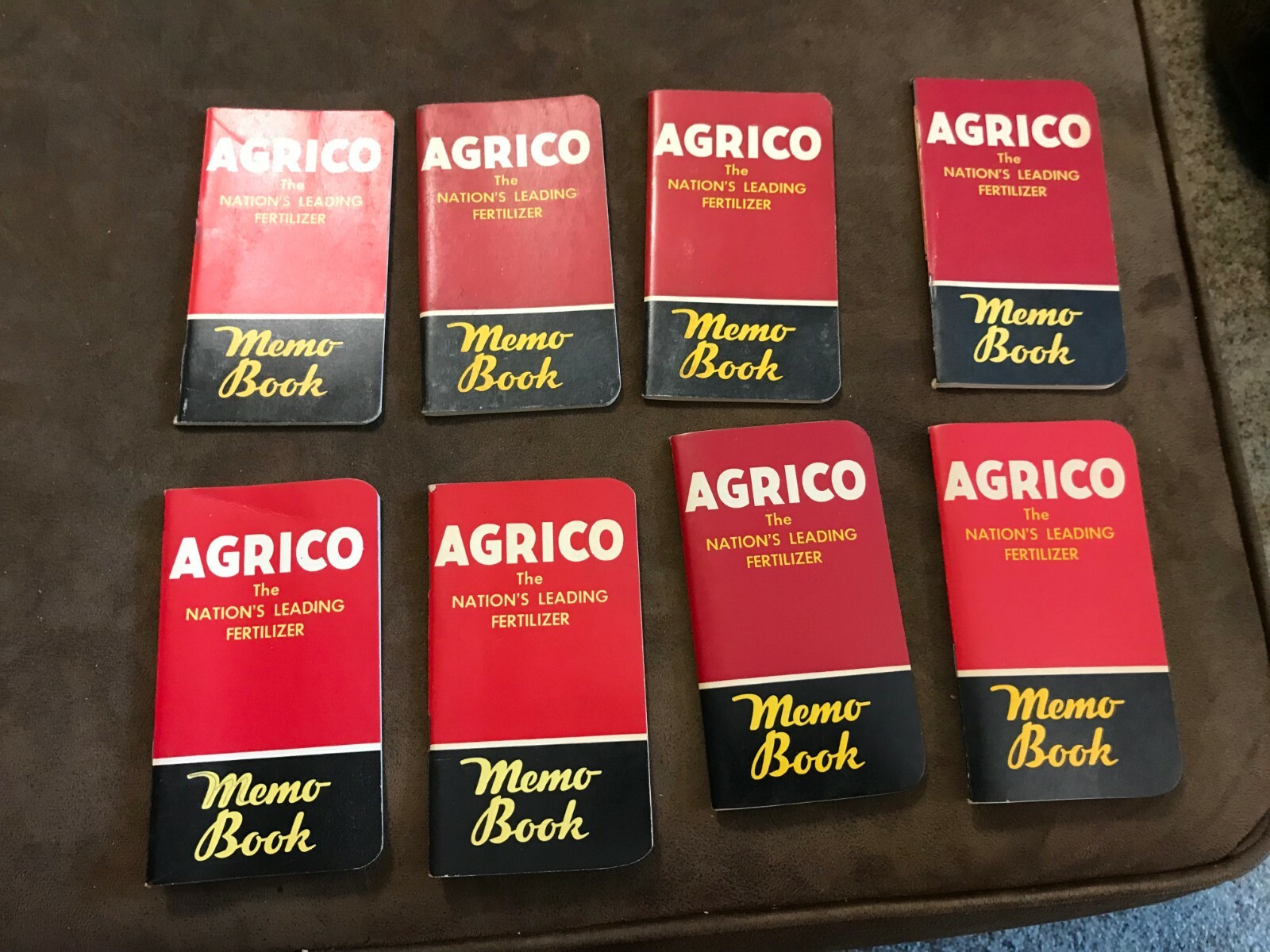 Agrico Advertising FArmers Reference Notebooks Circa 1950-1958 lot of 7