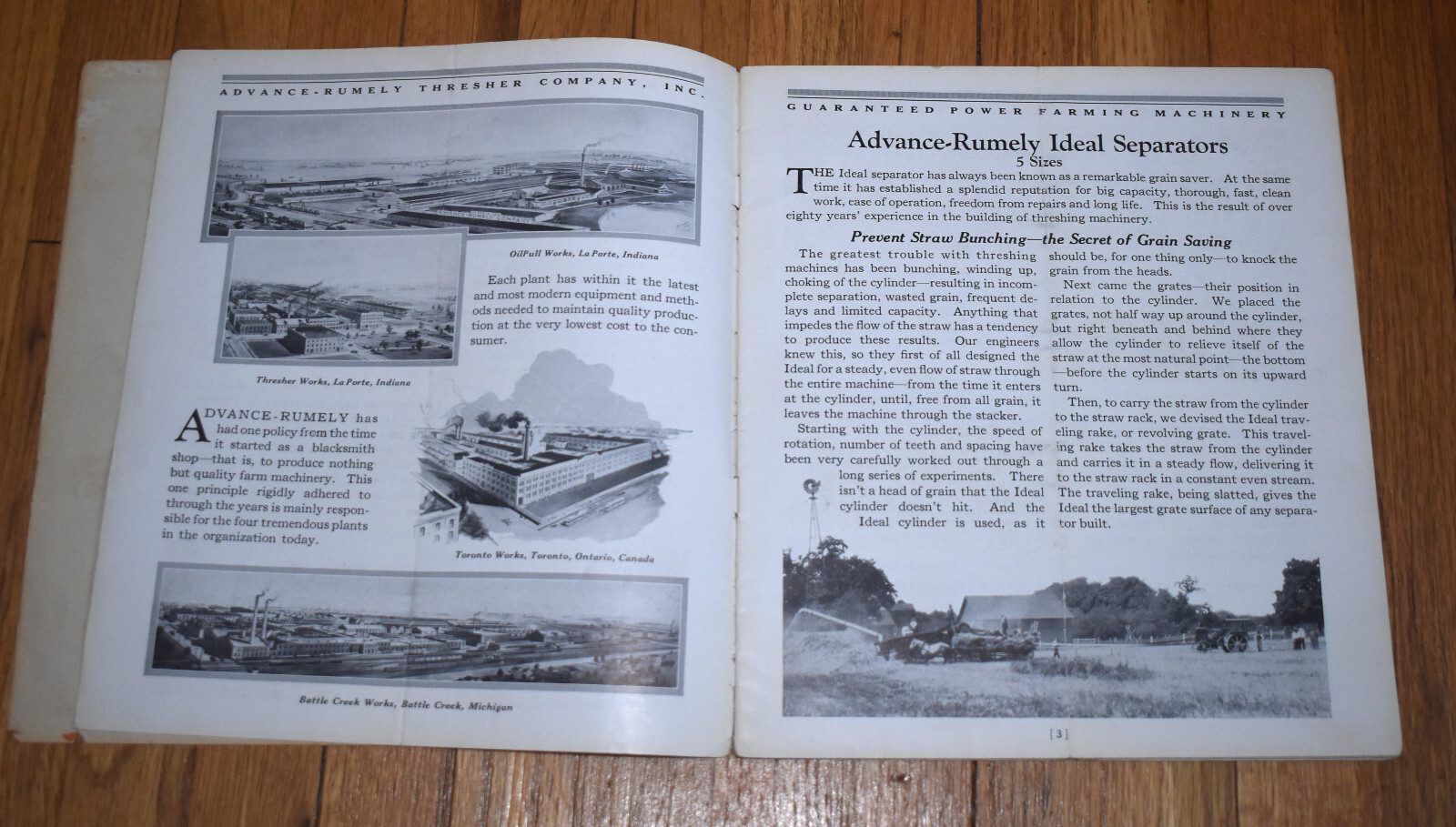 Advance Rumely Ideal Separators