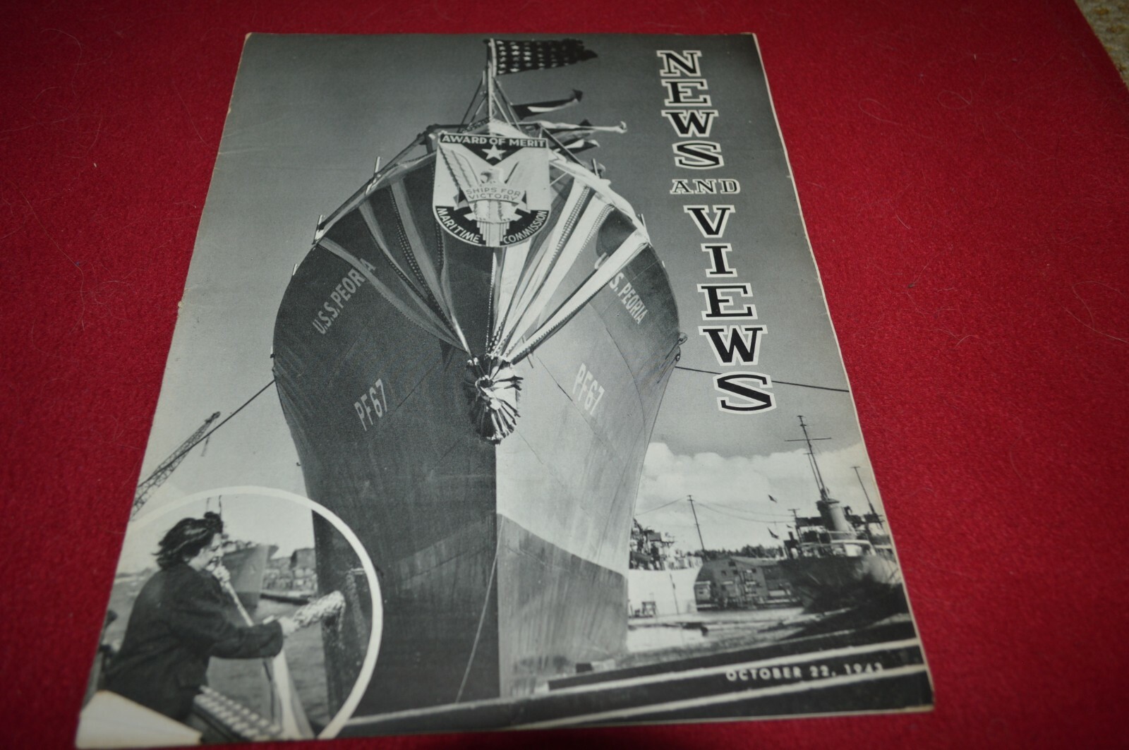 Caterpillar Employee Magazine News & Views Oct 22 1943 Dealer&rsquo;s Brochure AMIL16