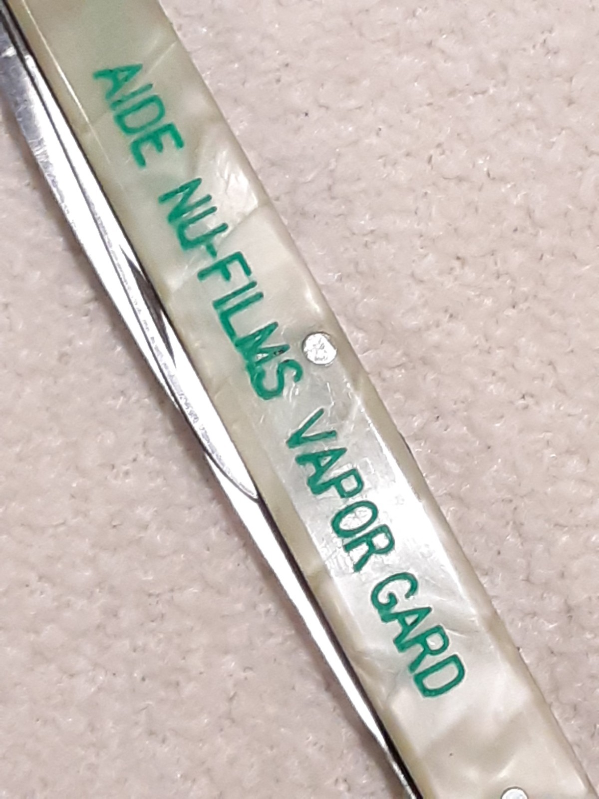 VINTAGE MURCOTT GERMANY ADVERTISING POCKET KNIFE MILLER FERTILIZER CORP BALTO MD