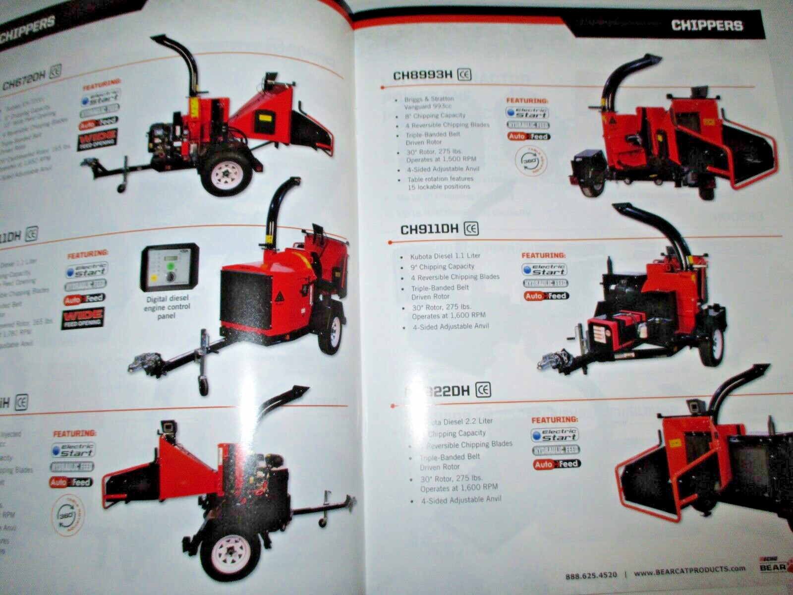 *Echo 2017 Bear Cat Full Line Sales Catalog Manual Brochure Chippers Shredders&&