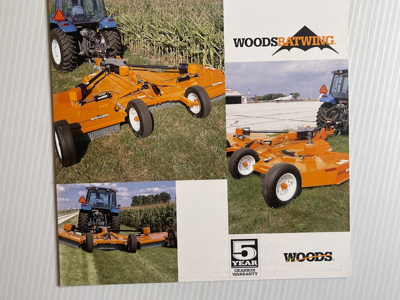 Woods Batwing BW180 Mower Sales Brochure *Showroom Sales Book* (2010s)