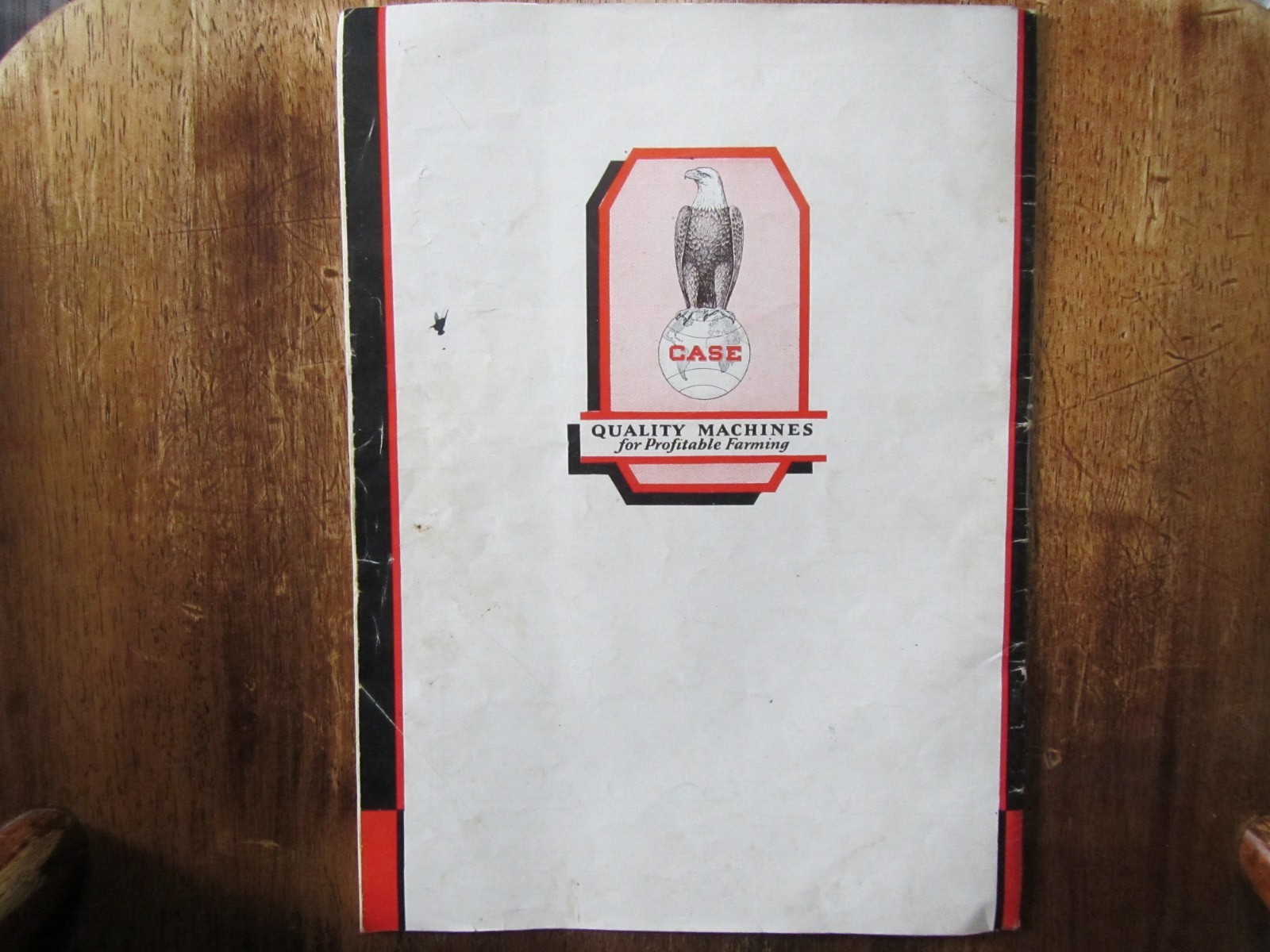 ORIGINAL VINTAGE CASE TRACTOR MODEL C C BROCHURE NICE