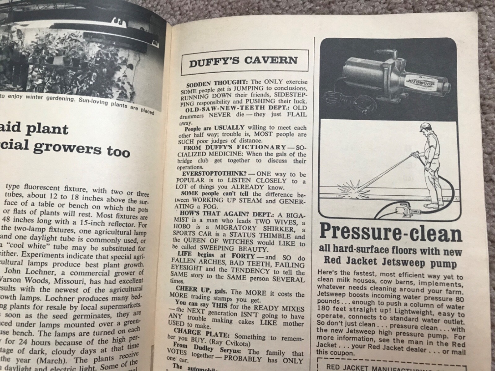VTG. 1966 ELECTRICITY ON THE FARM EOF Magazine Electromode, McNeil Corp. Milk