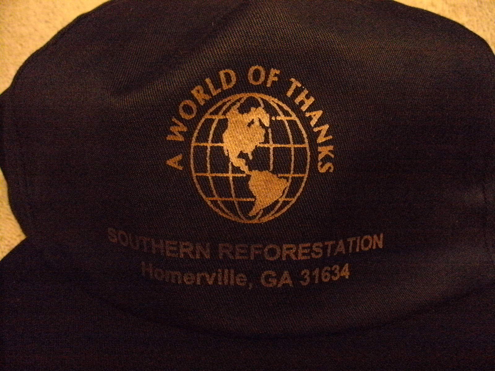 « A World of Thanks « SOUTHERN REFORESTATION INC Baseball Cap one size fits all