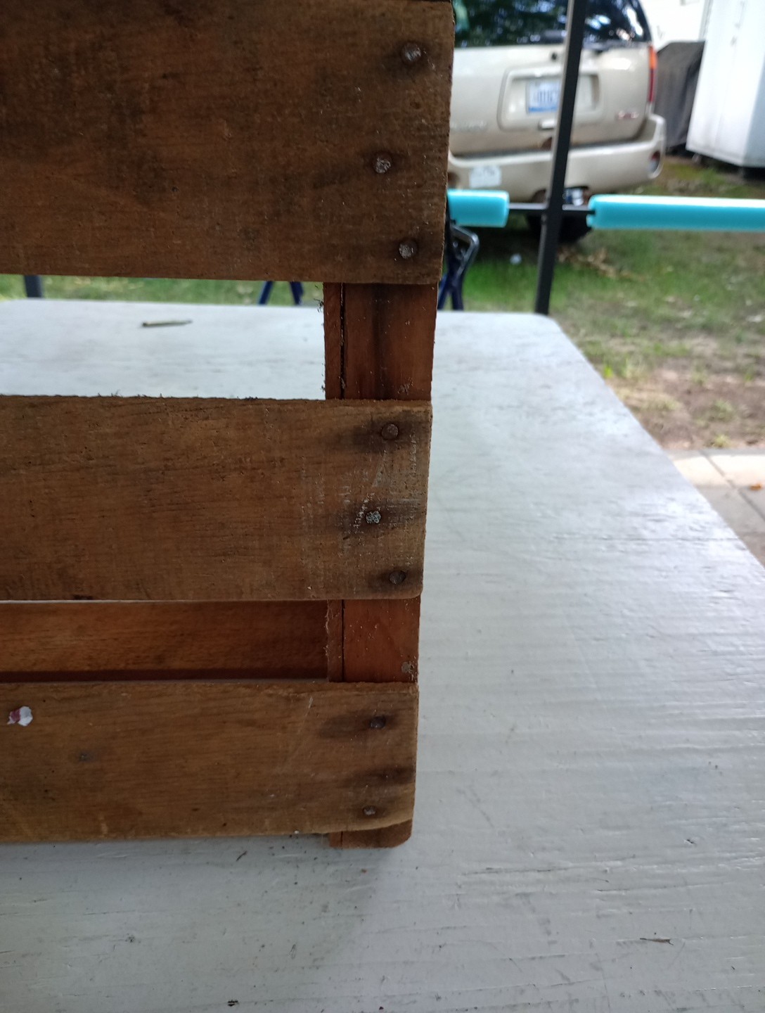 Vintage Wooden Crate – Pasque – Grower Packer Shipper – ZUMA ARIZONA 17x14x14&Prime;