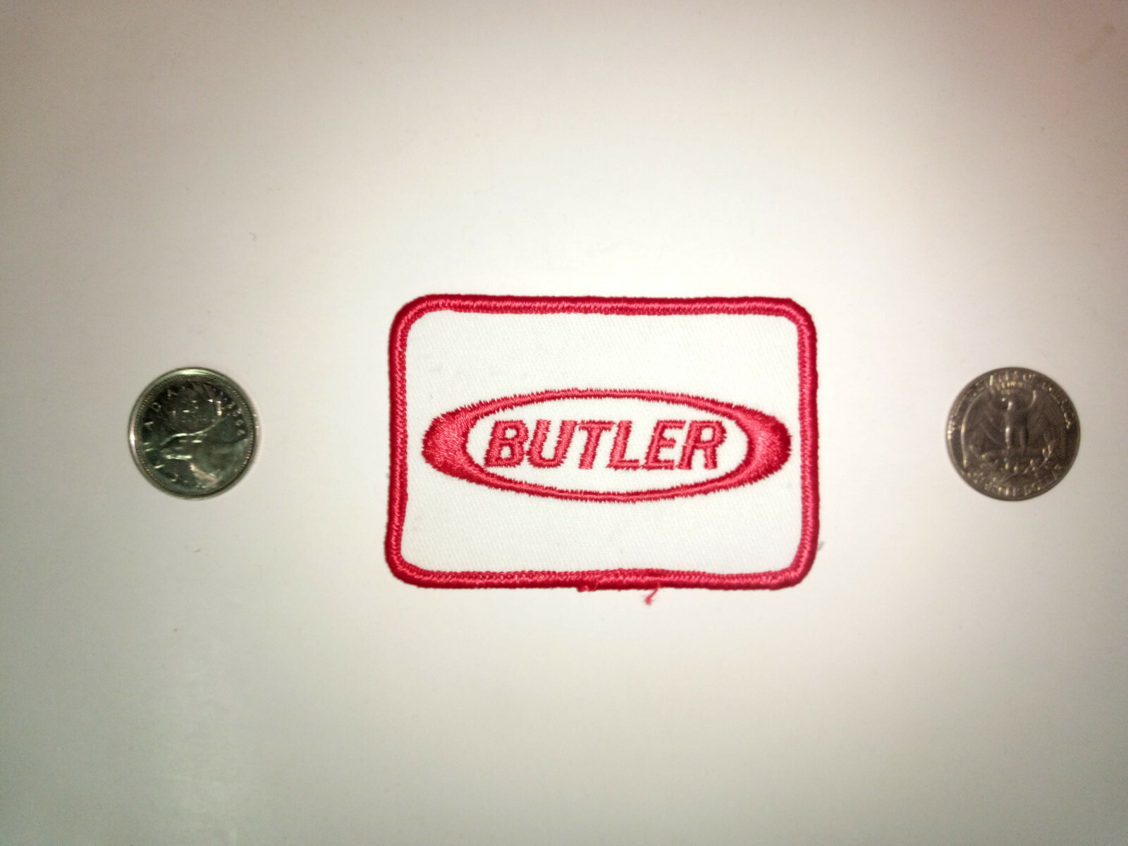 Vintage Butler Patch Badge Crest
