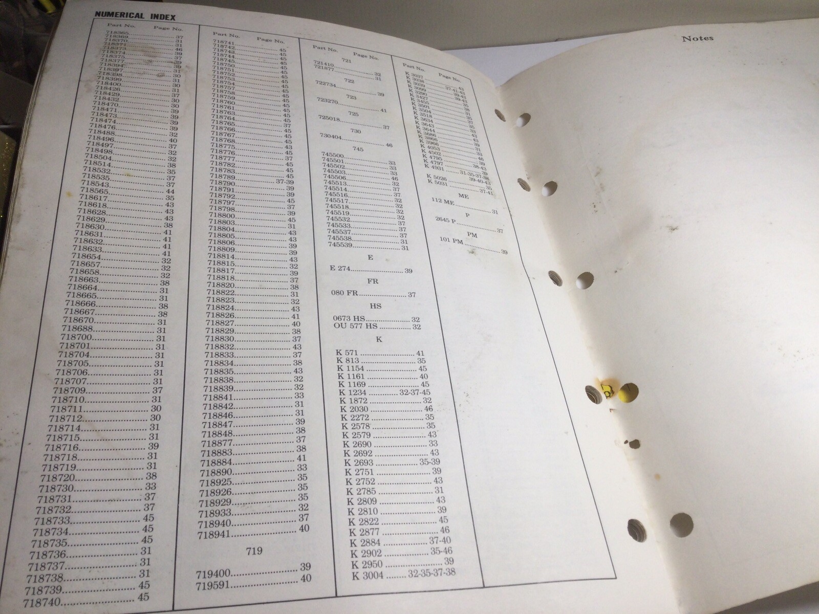 1954 AVCO NEW IDEA FARM EQUIPMENT OPERATOR’S MANUAL BEAN/GRAIN PLATFORM 713S 716