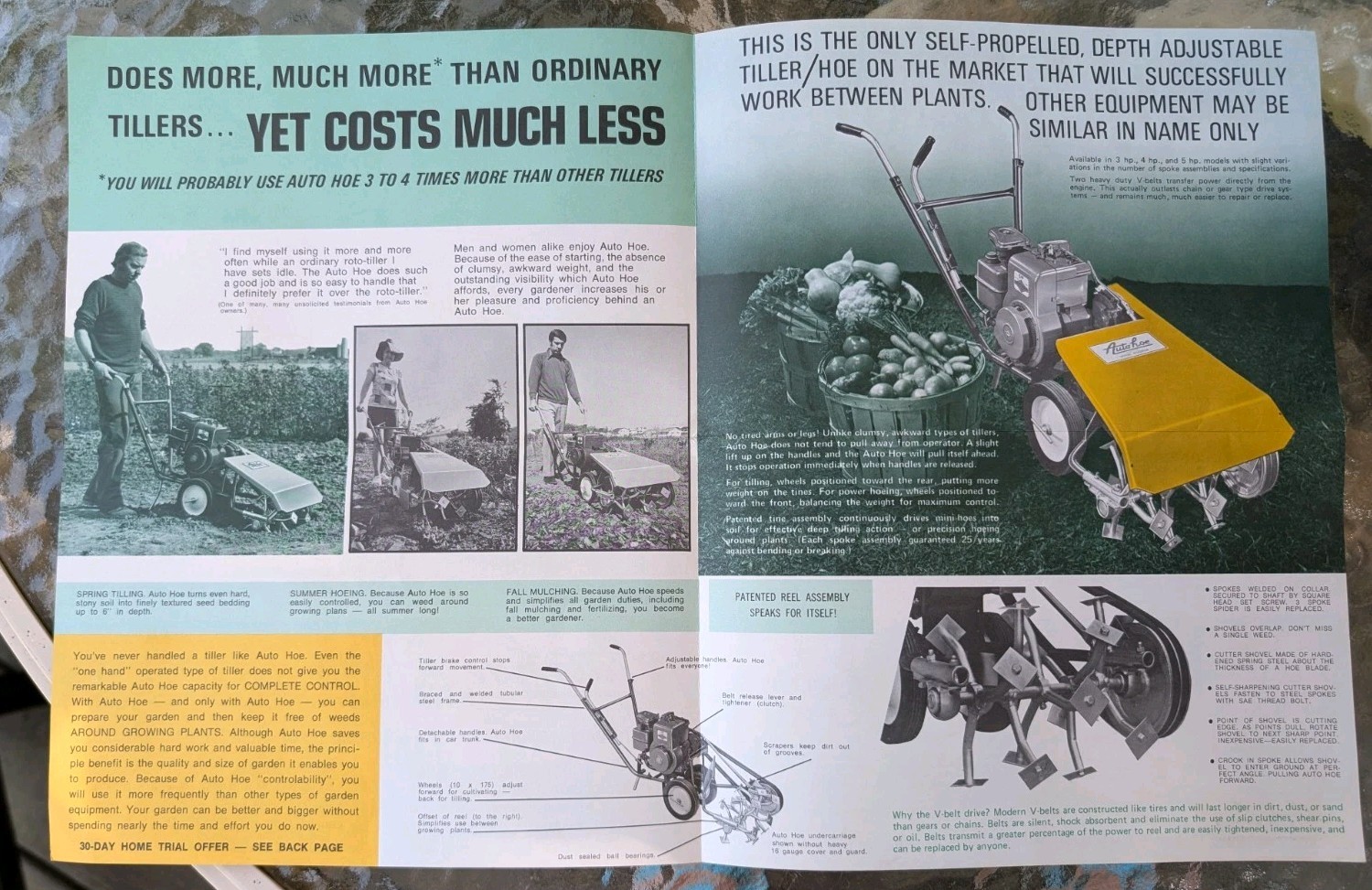 Auto Hoe Rototiller Advertising DePere Wisconsin