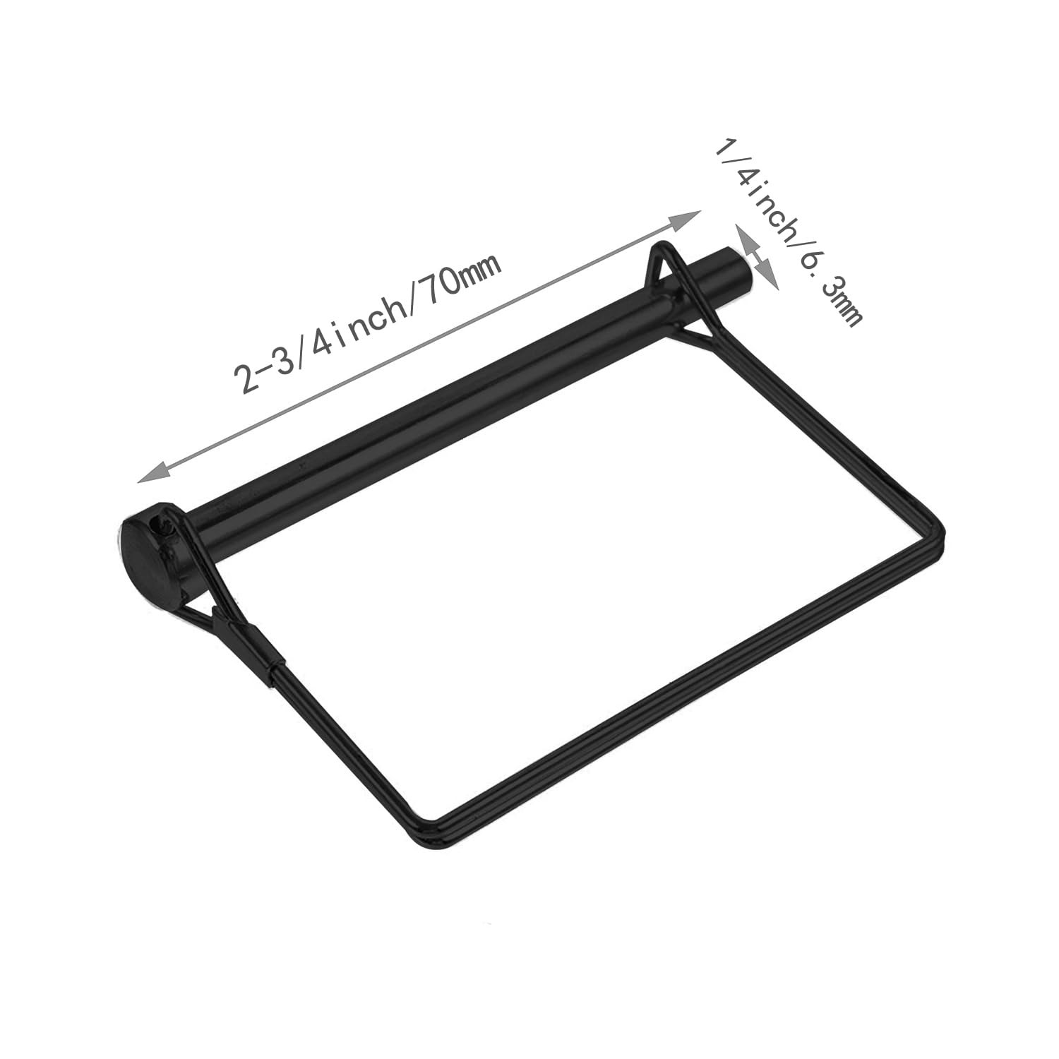 Truleego Trailer Hitch Pin 1/4×2-3/4 Inch