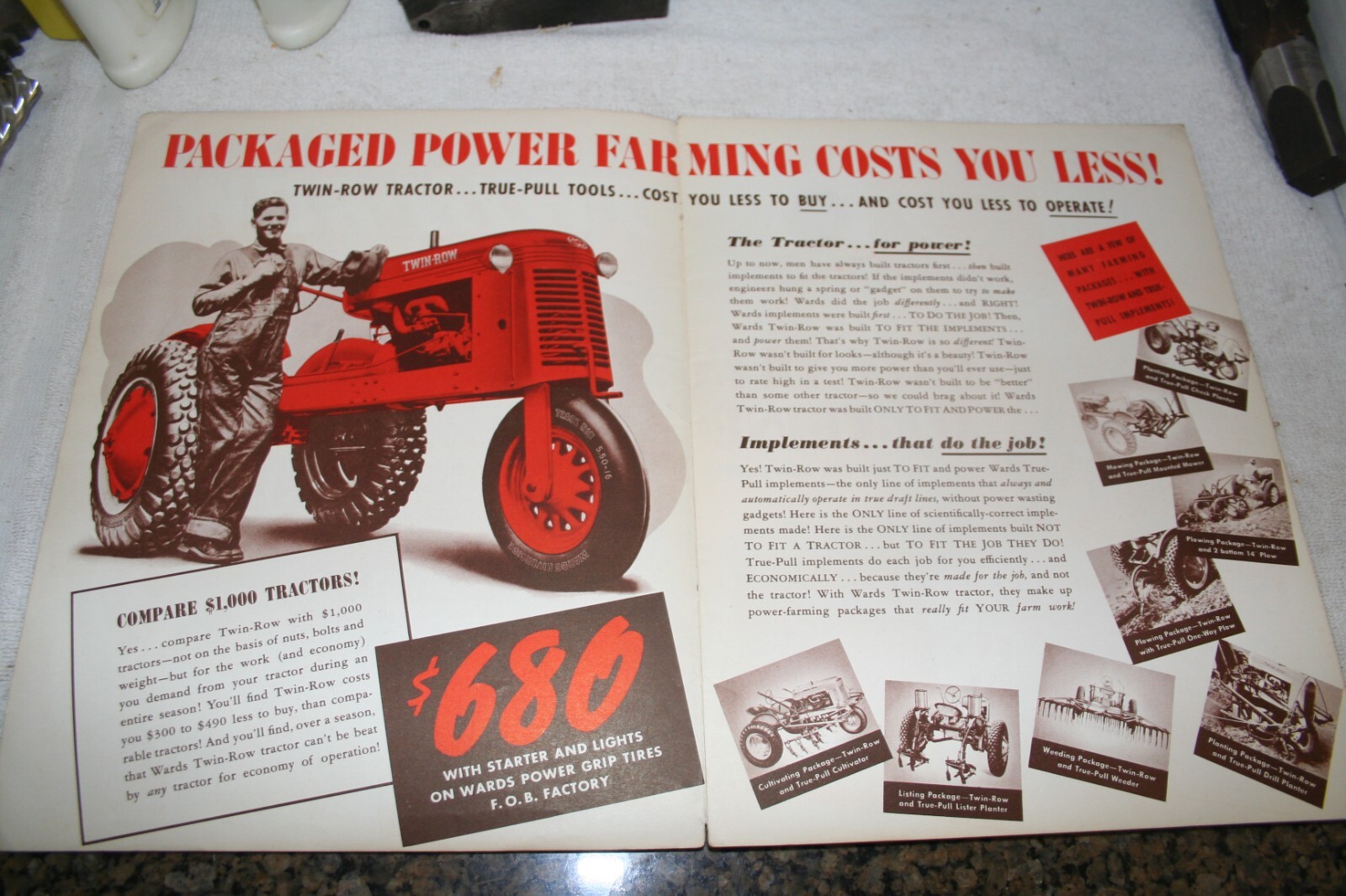 WARDS TRACTOR 1941