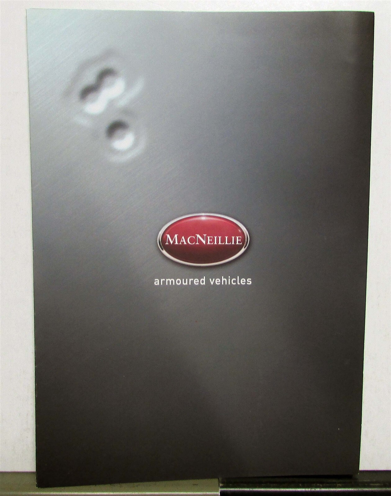 2000s MacNeillie Armoured Vehicles Discreet Protection Military Sales Tri-Folder