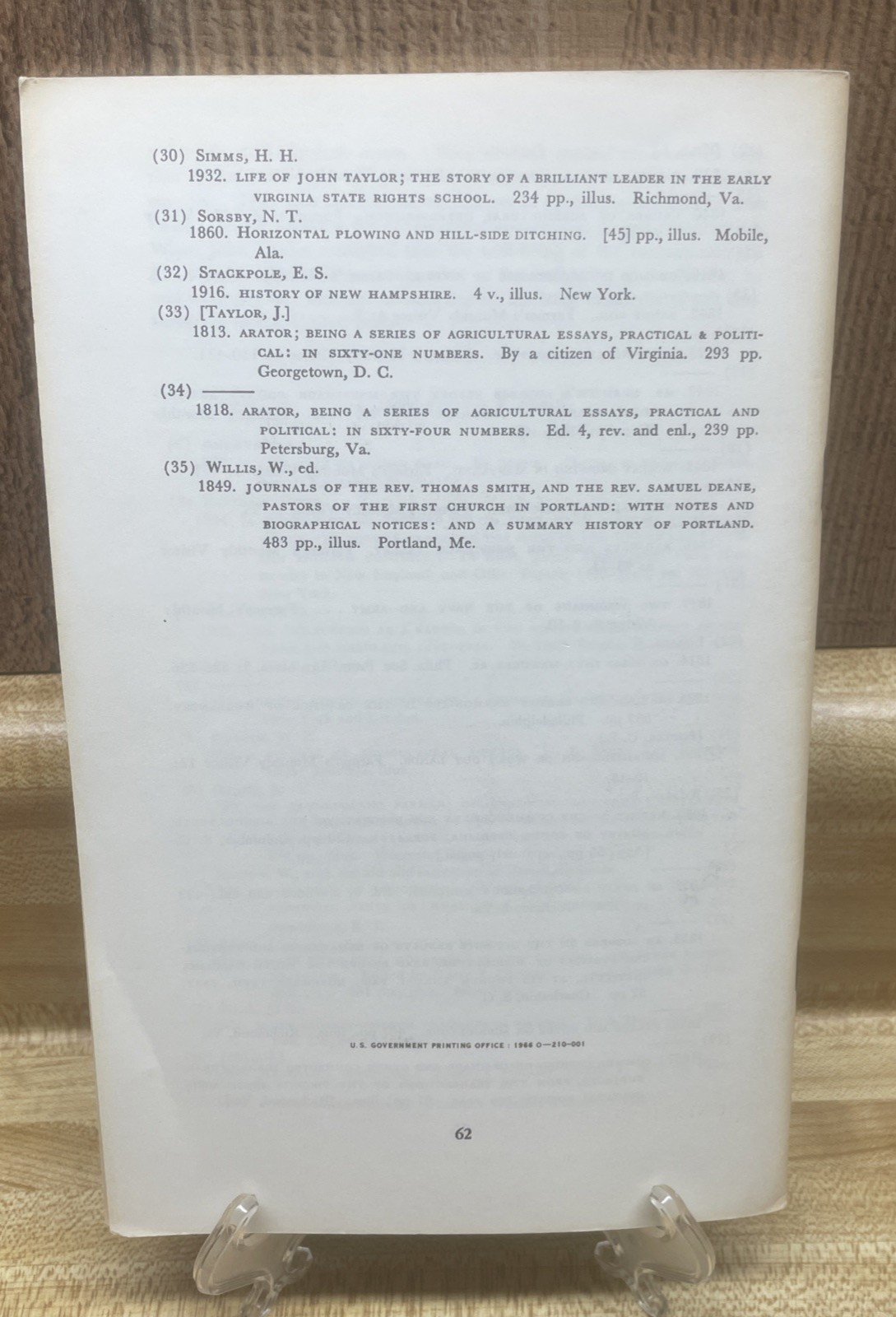 US Department Of Agriculture Farmers’ Bulletin Fruit Soil Birds Lot Of (7) Vtg