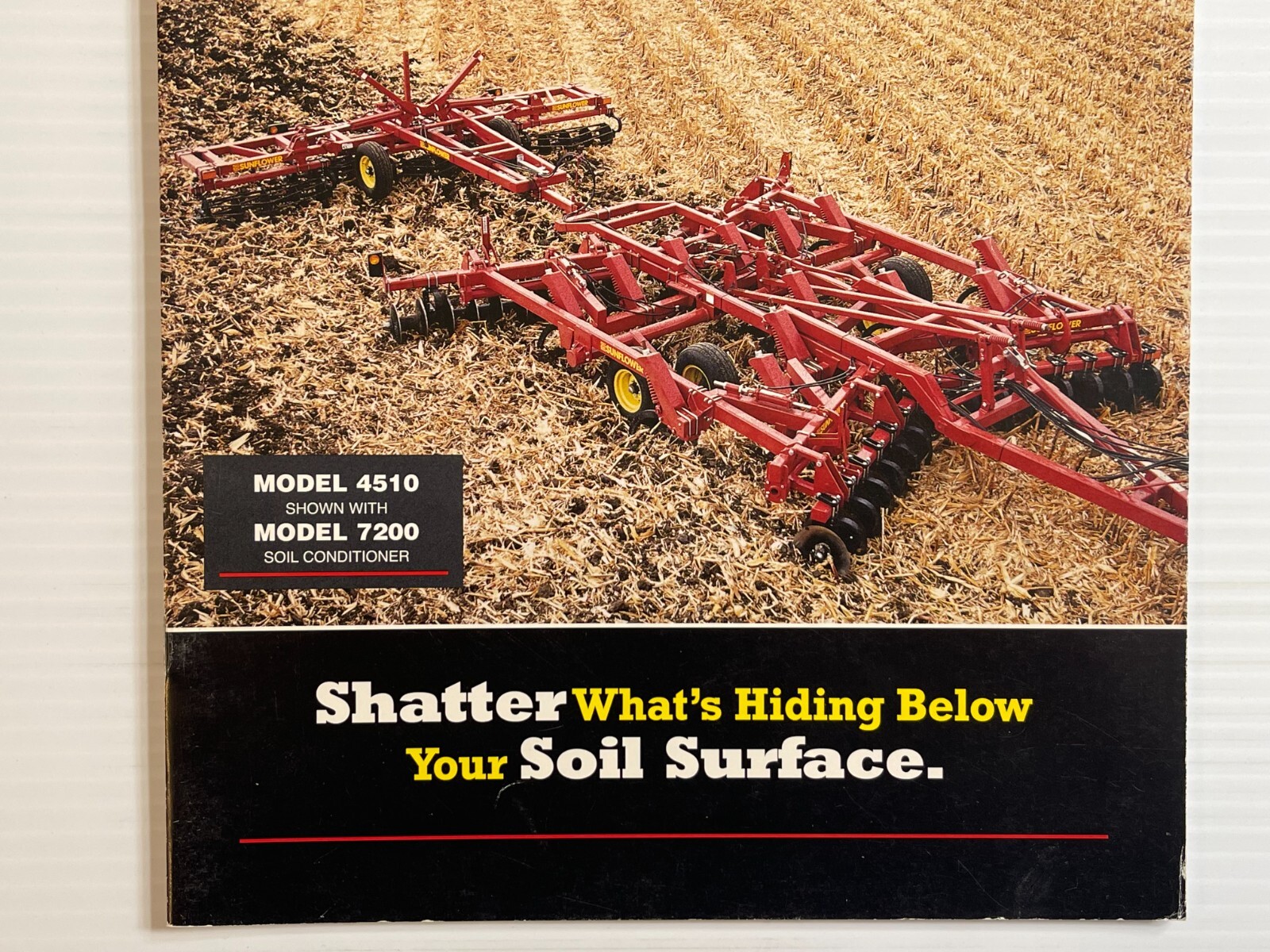 Sunflower – Primary Tillage Tools – Sales Brochure *Original Brochure* 2002
