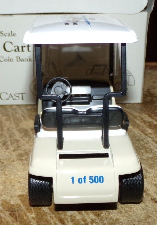 1/16 2004 speccast boone county fair belvidere,il. golf cart bank in the box new
