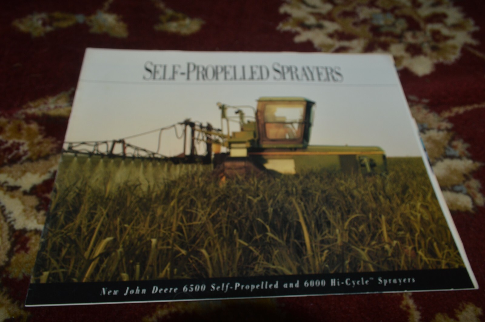 John Deere 6500 6000 Sprayer For 1992 Brochure FCCA