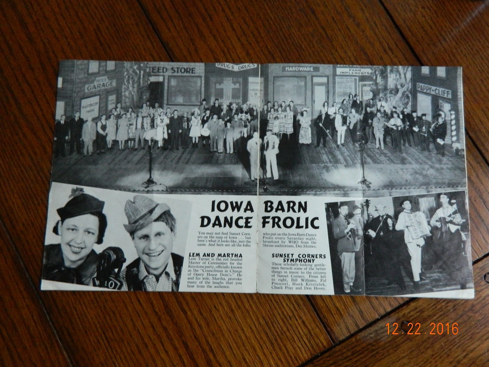 MEET THE RADIO FOLKS WHO ENTERTAIN YOU ON KEYSTONE BARN DANCE PROGRAMS BOOKLET