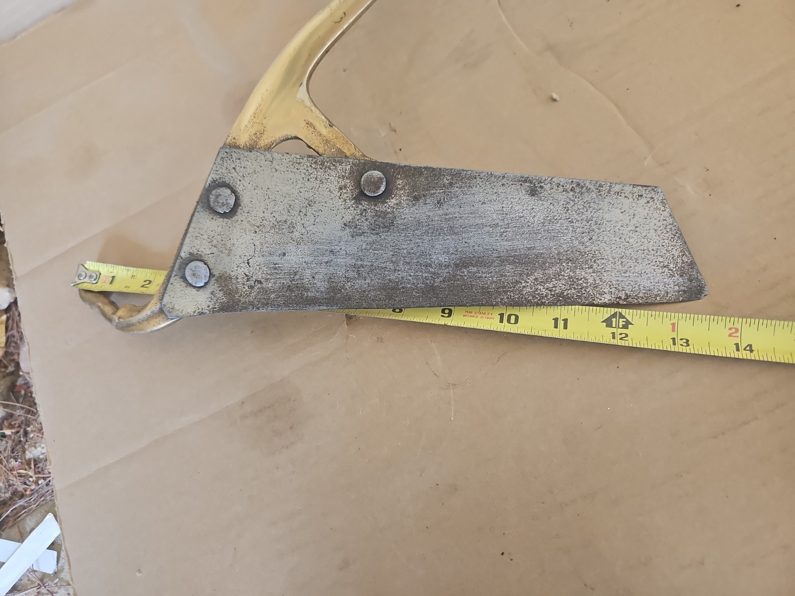 IZ MERRIAM Leg Type CORN CUTTER Cane Sorghum Primitive 1892 Whitewater WI