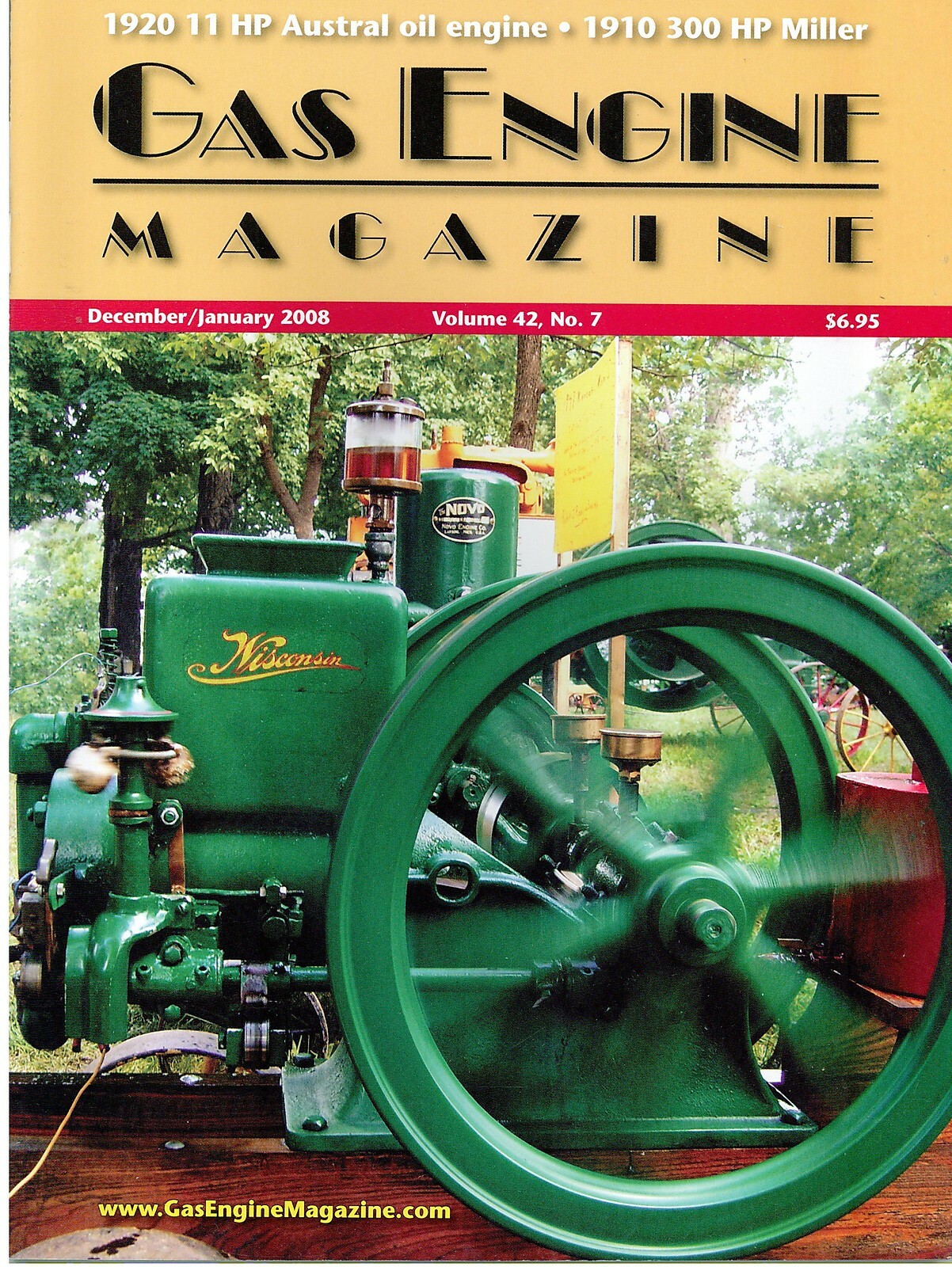 3HP IHC Model M restoration, Otto engine patent, 11HP Austral, Tri-State Gas Eng