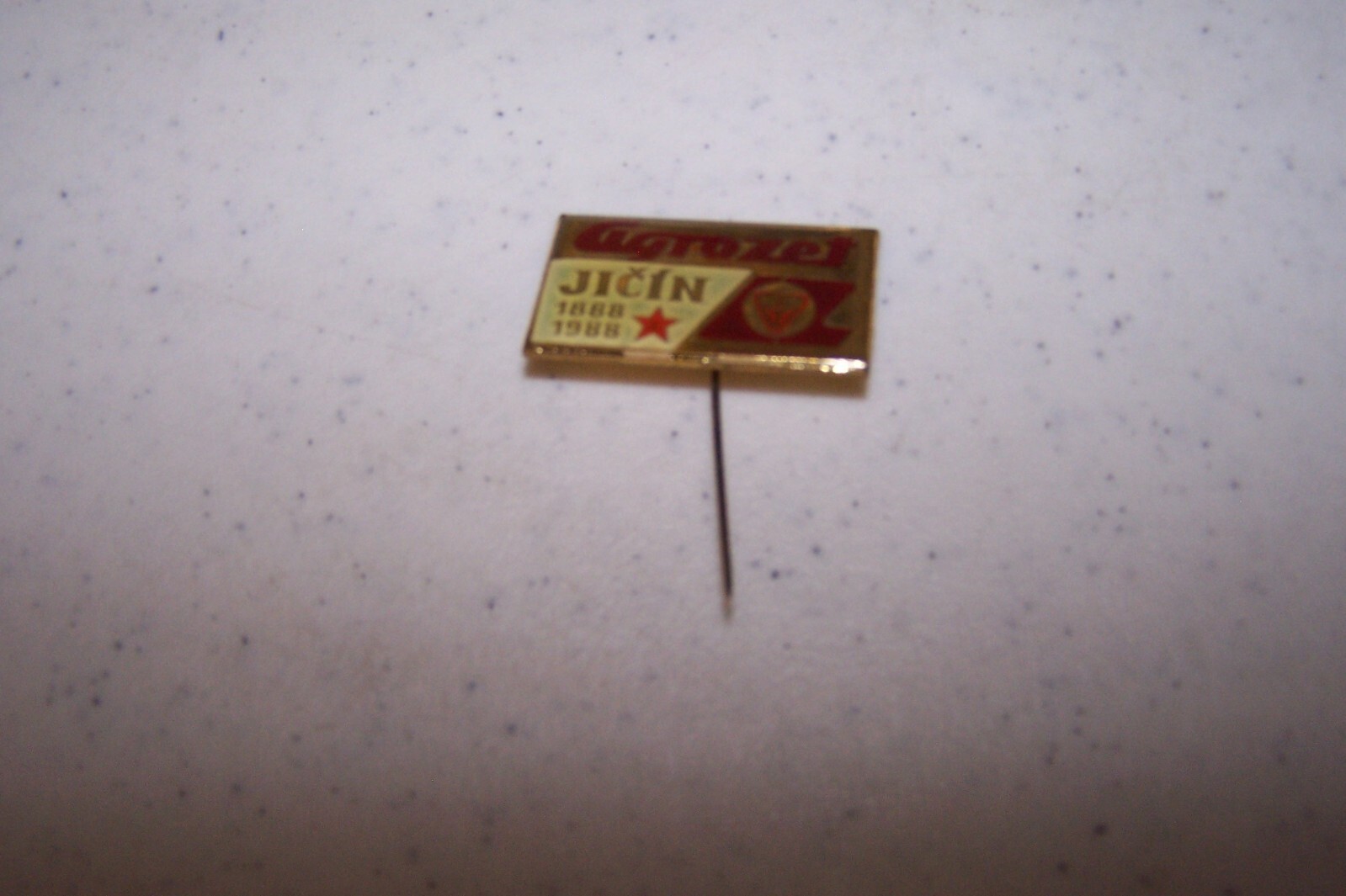 Agrozet Jicin NEW Collectible Pin 1888 1988 RARE Tractor Company