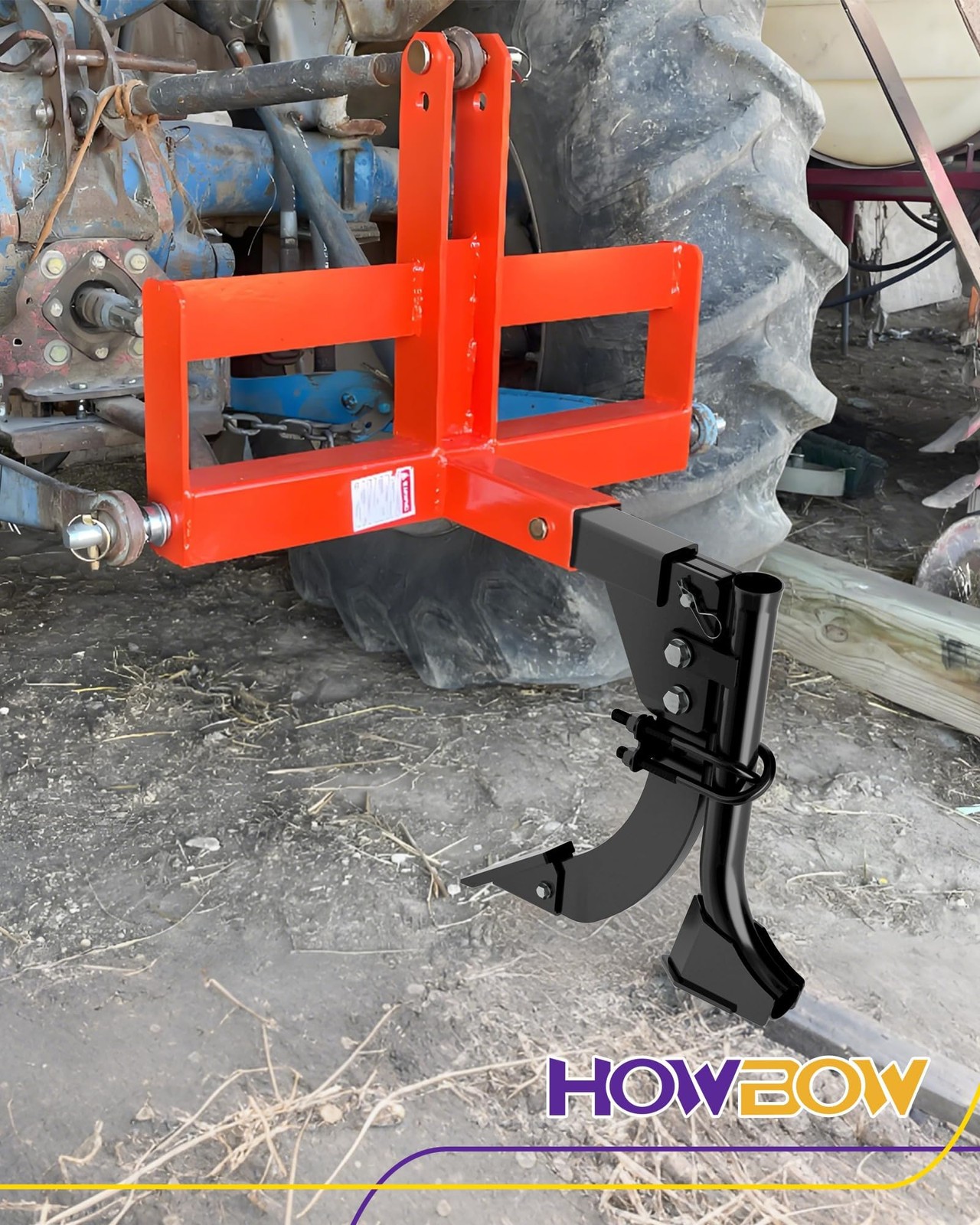 Pipe Layer Attachment Fits Hitch Mounted Ripper Trencher Accessories, Flexibl…