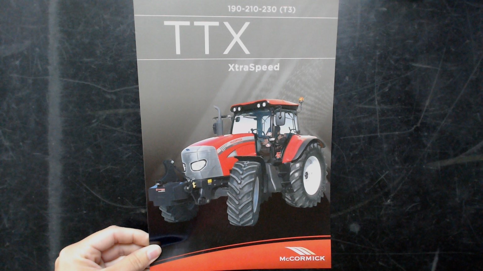 McCormick TTX XtraSpeed Agricultural Brochure Tractor Specs 190-230