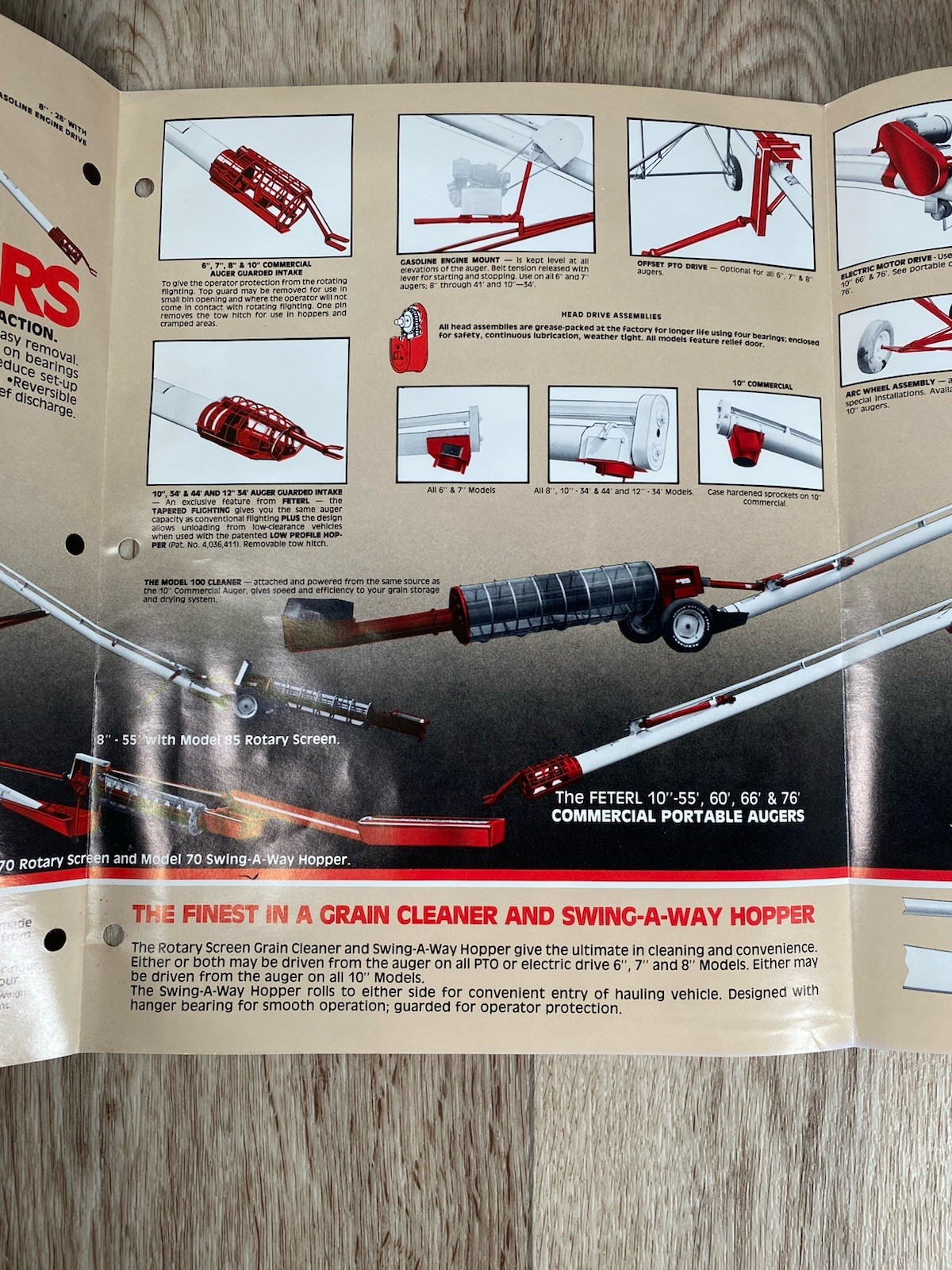 Feterl Grain Handling Systems Dealer&rsquo;s Brochure Augers