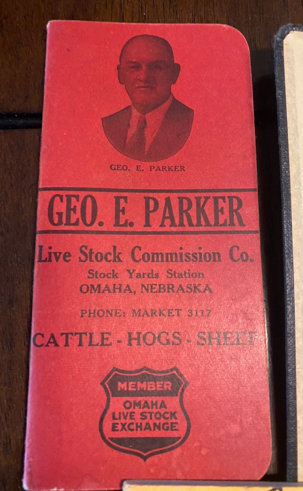 Vintage 1930s 40s Livestock /Stockman Cattle Yard Memo Books – Omaha Chicago KC