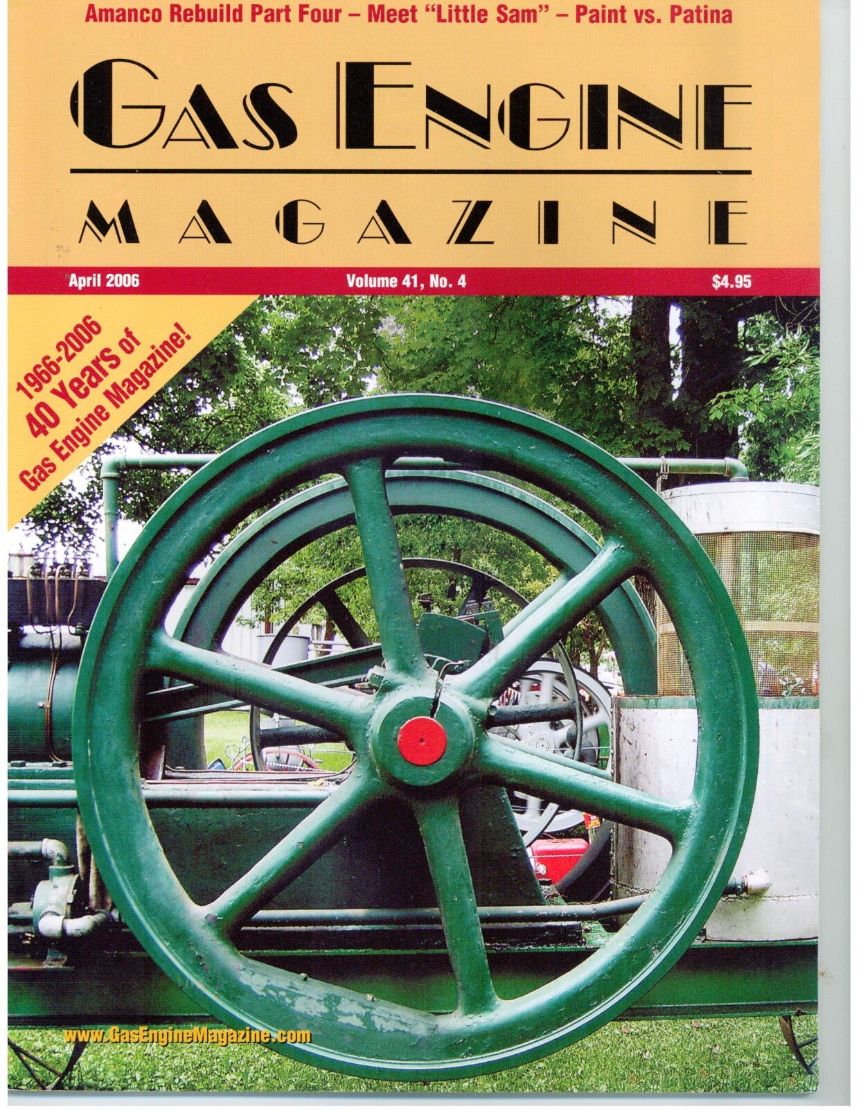 Oil Field Stover Engine, Superior 35 HP Samson 5 HP Model N, Amanco Hired Man