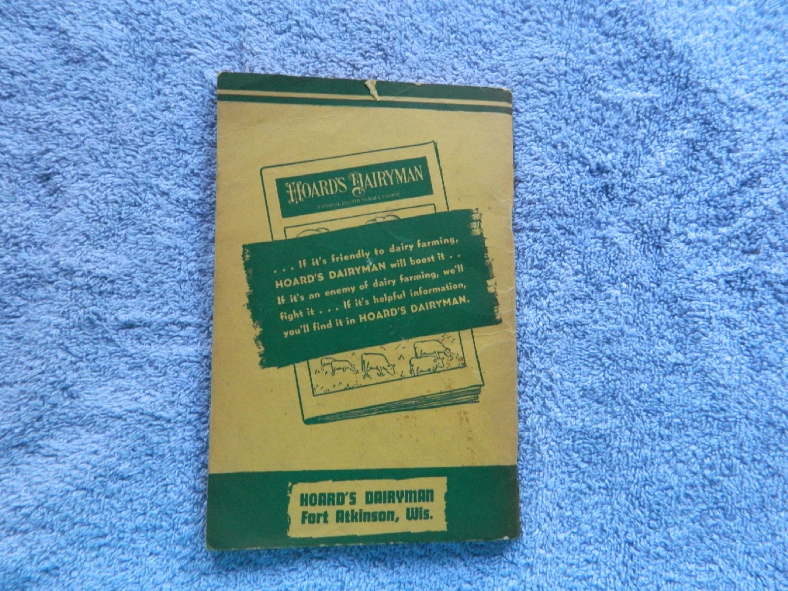 HOARDS DAIRYMAN FORT ATKINSON,WIS. COMMON AILMENTS OF FARM ANIMALS BOOK