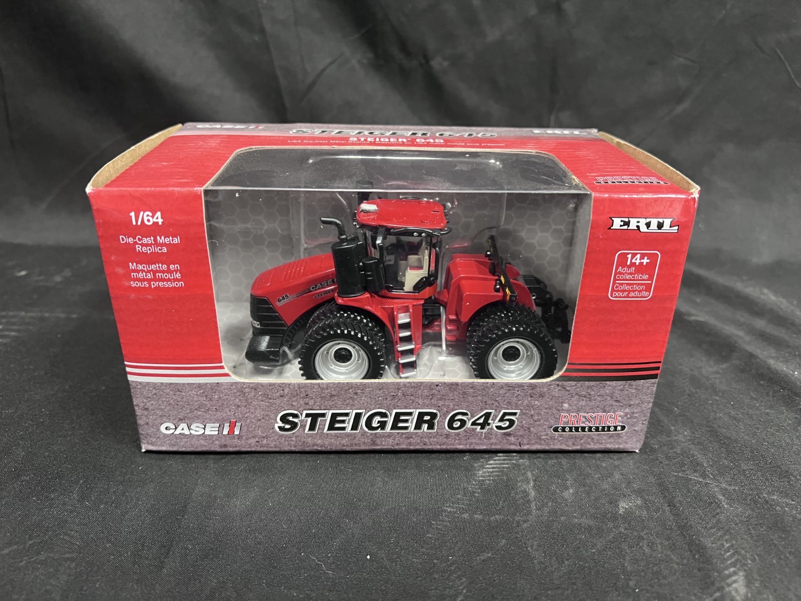 CASE IH STEIGER 645 1/64 SCALE DIE-CAST METAL REPLICA ZFN44370