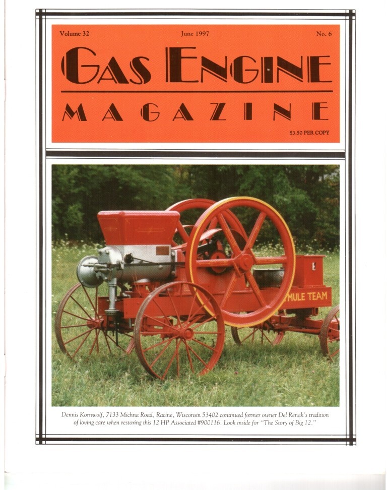 Samson Gas Engine History Stockton CA, Crosley Tractor Prototype, Associated Eng