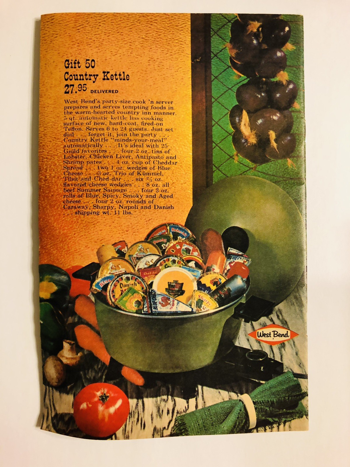 Vintage 60s Wisconsin Cheese Makers Guild 40 Page Catalog September 1969