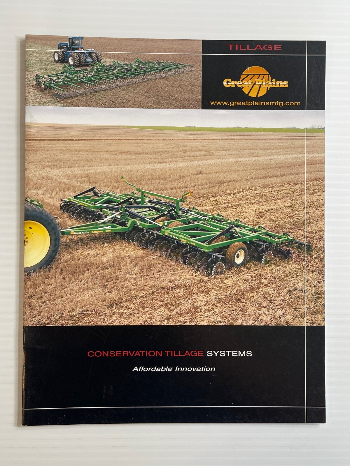 Great Plains – Conservation Tillage Sales Brochure *Original 2000s Brochure*