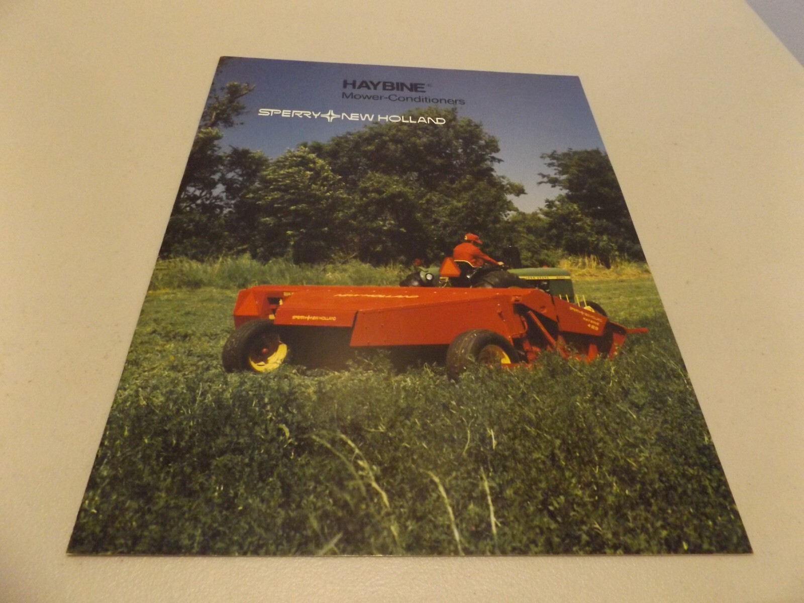 SPERRY RAND NH HAYBINE MOWER CONDITIONERS, LIT #31047262 9-85 L.V.O.