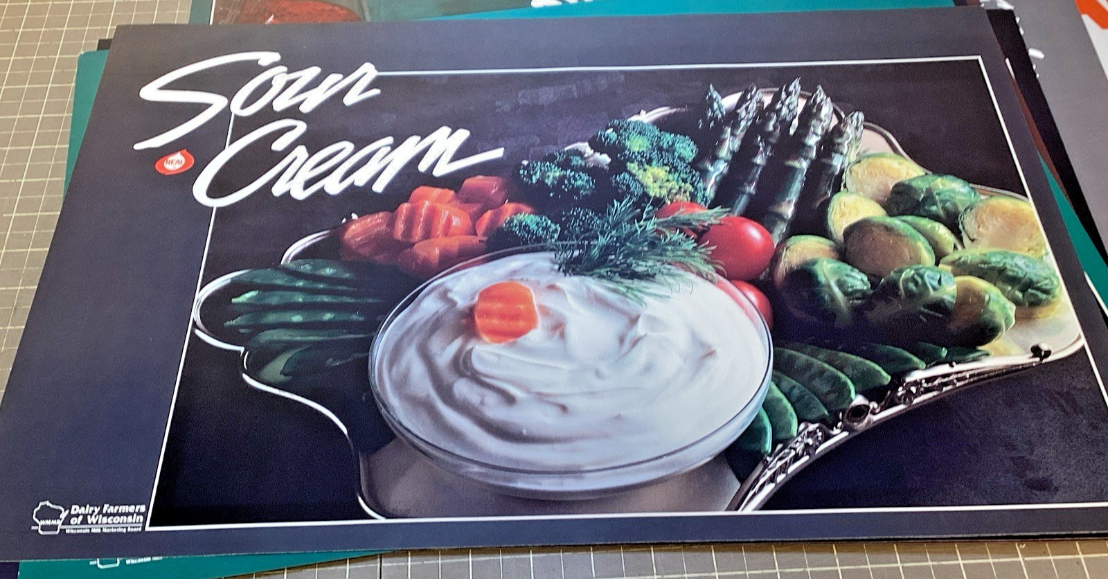 1985 Wisconsin Milk Marketing Promotional 11 Posters 14×20 Kit Recipe Booklets d