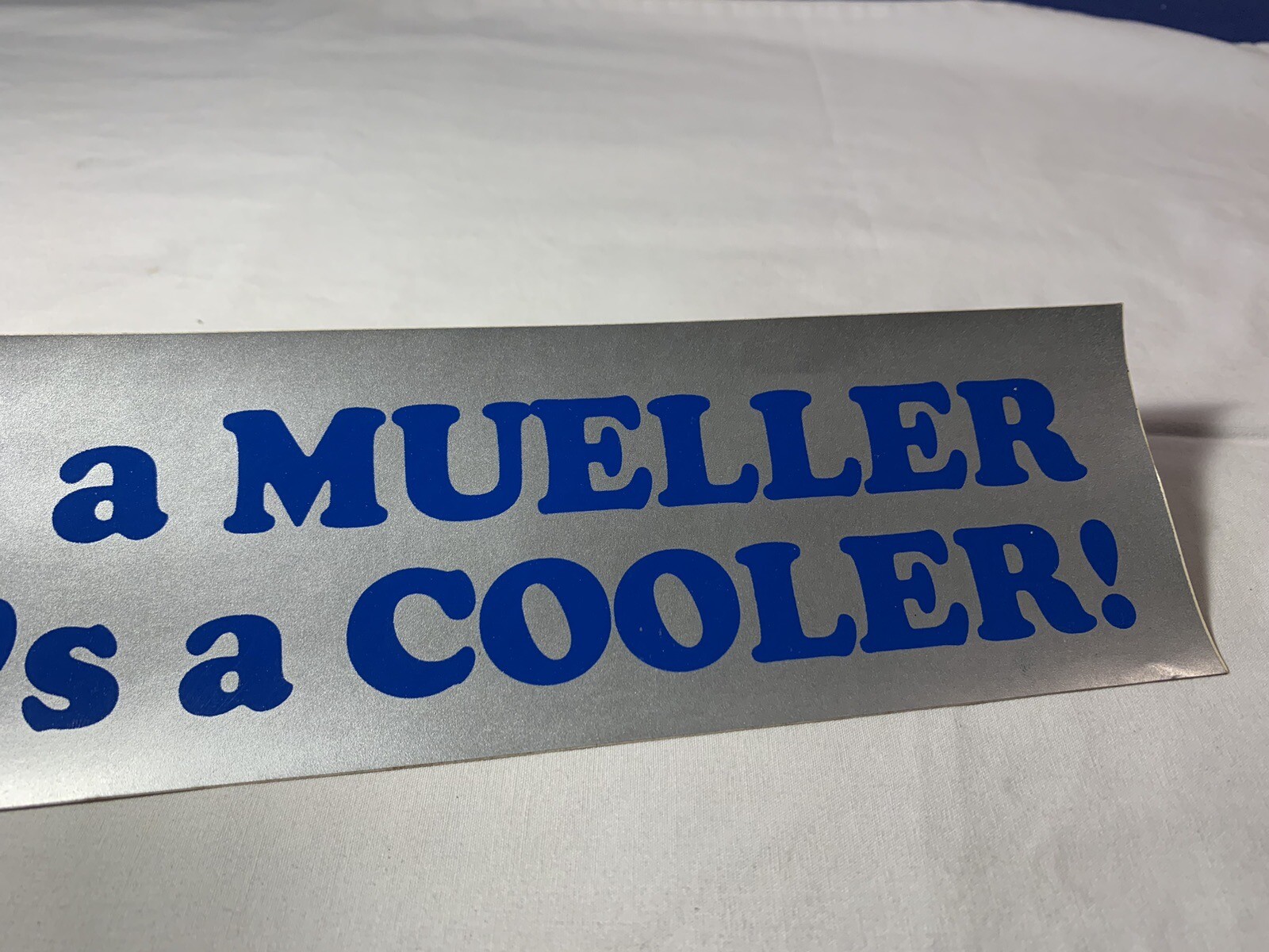 Decal Bumper Sticker If it&rsquo;s a Mueller it&rsquo;s a Cooler Dairy Milk Farm Farming