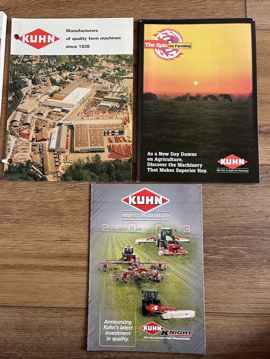2004-2005 KUHN Farming Retail Price List USA Farming Brochures